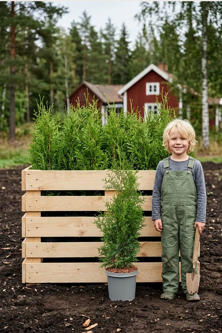 Thuja Brabant Kruka 40-80cm - Bild 2