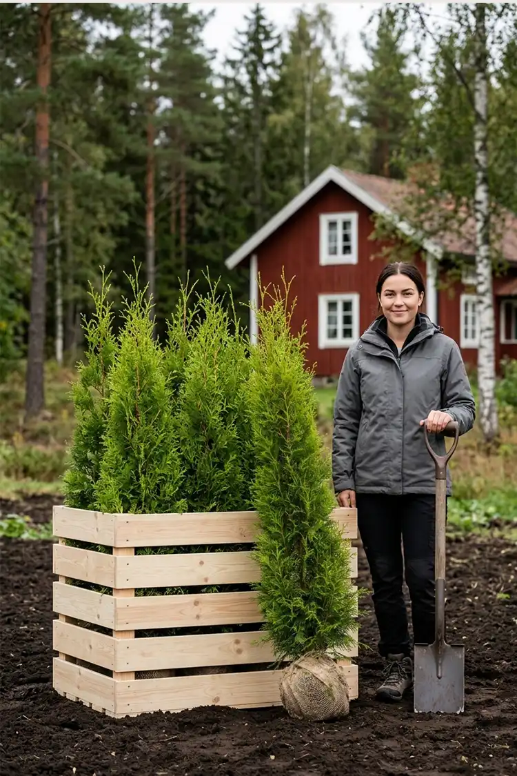 Thuja King of Brabant Rotklump 120-160cm - Bild 2