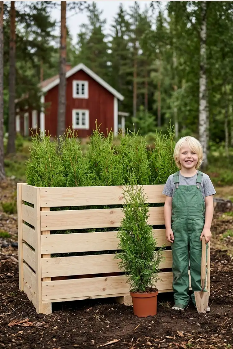 Thuja King of Brabant Kruka 40-80cm - Bild 2