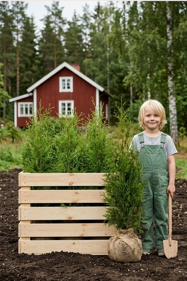 Thuja King of Brabant Rotklump 40-80cm - Bild 2