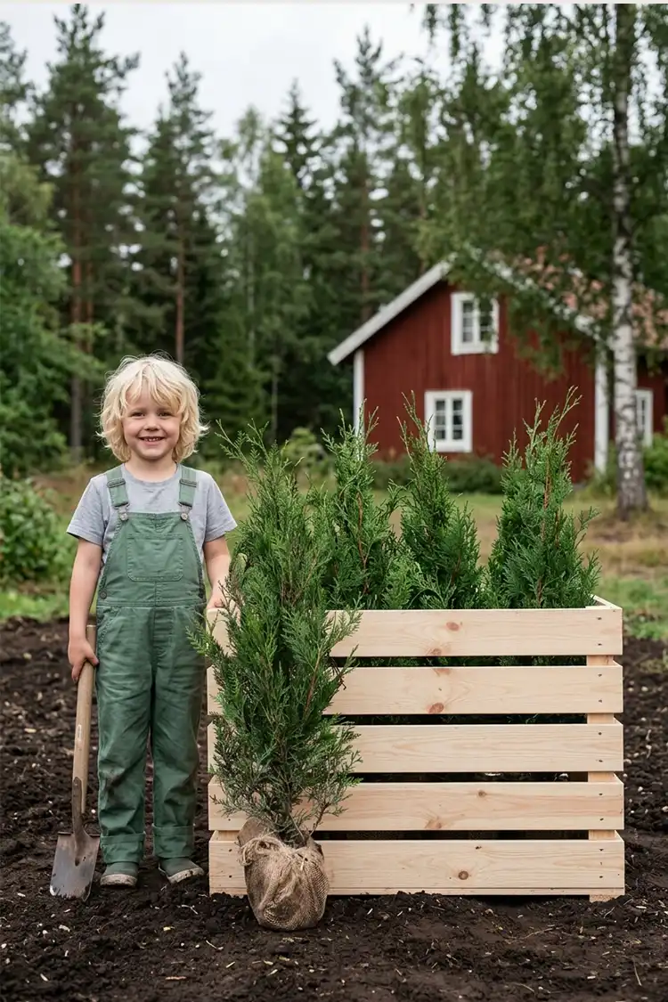 Jättetuja Rotklump 40-80cm - Bild 2