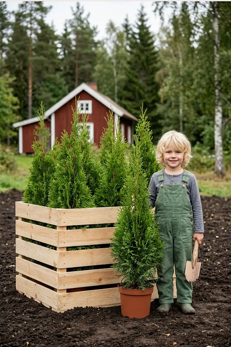 Thuja Smaragd Kruka 40-80cm - Bild 2
