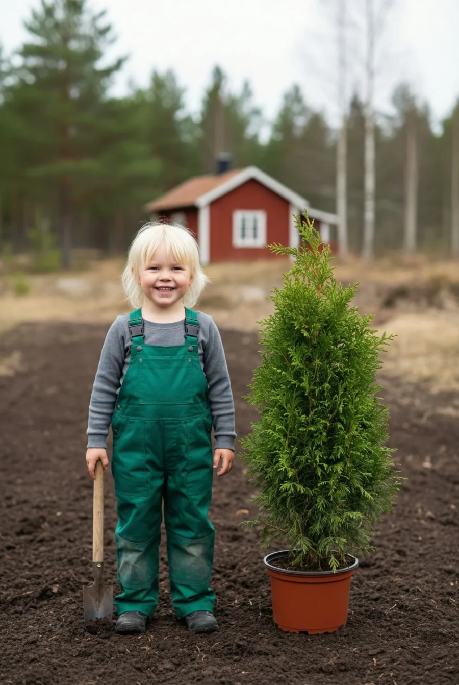 Jättetuja häck Genius Pack i kruka 60-100cm - Ger omedelbar insynsskydd